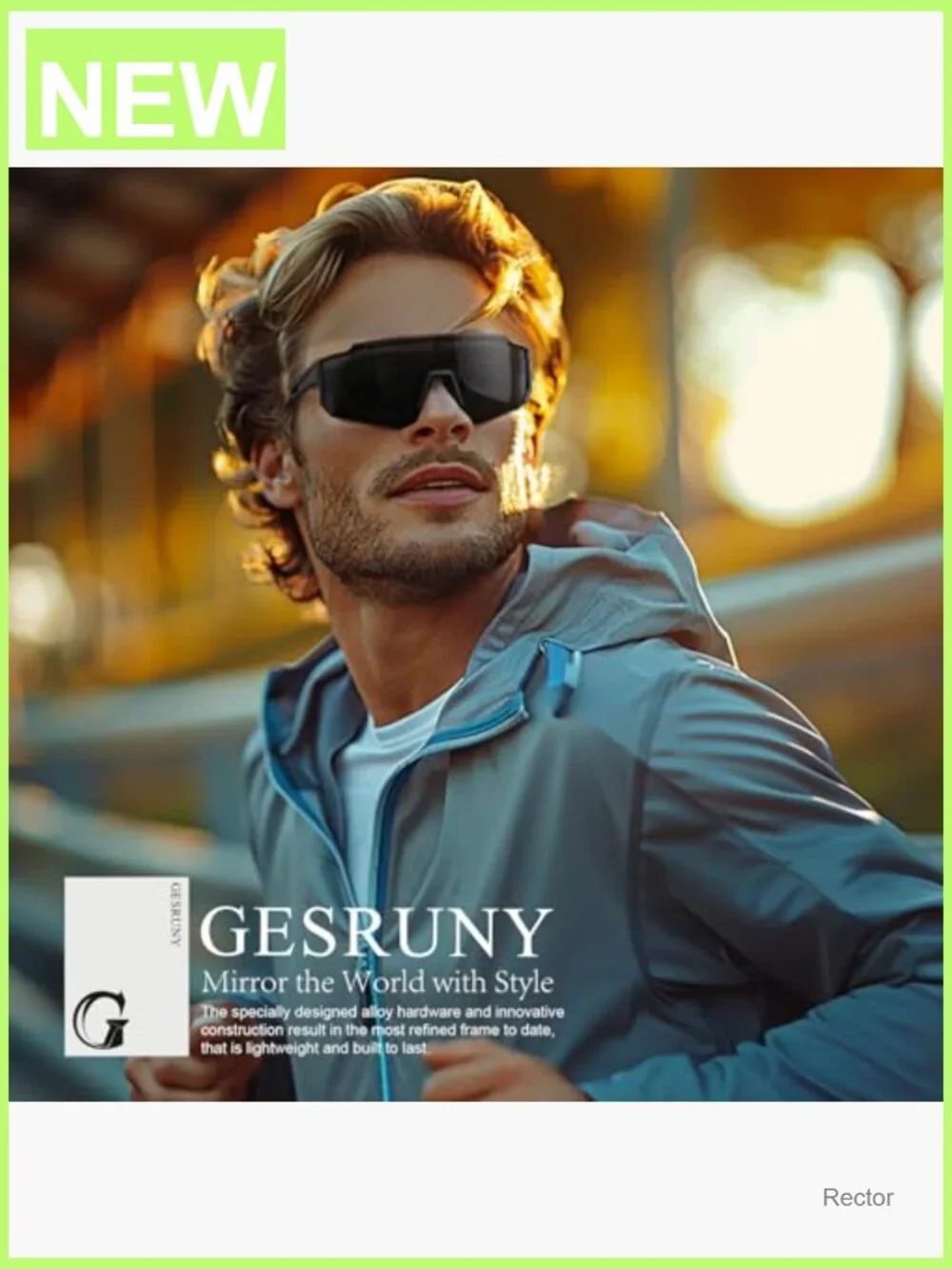 Polarized Sport Sunglasses TR90 UV Protection Cycling Running